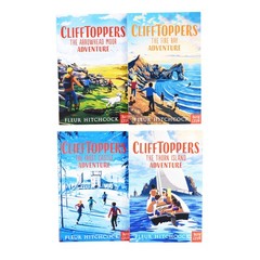 Clifftoppers Adventure Series 4 Books Paperback – Age 7-9 – By Fleur Hitchcock