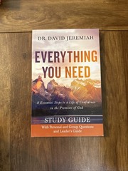 David Jeremiah Everything You Need Study Guide Christian Paperback