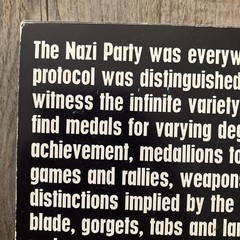 Nazi Regalia by Jack Pia 1980 Trade Paperback Ballantine Illustrated History BB