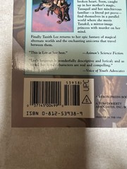 Tanith Lee Unicorn Series Paperbacks: Black, Gold & Red Unicorn