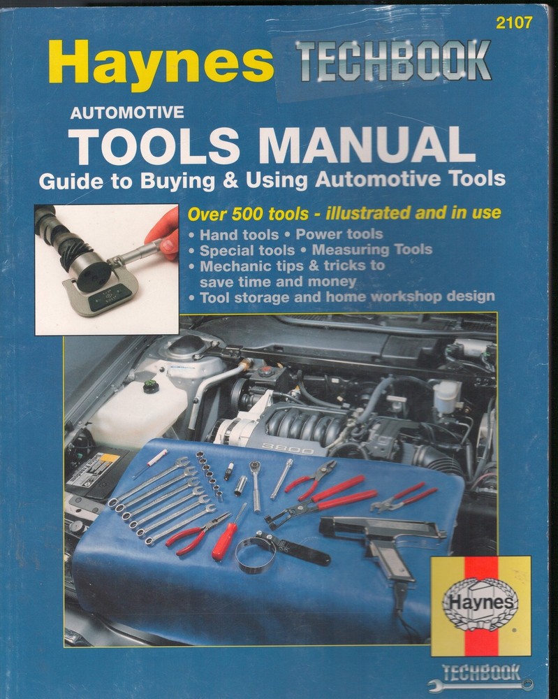 Haynes Automotive Tools Manual Guide to Buying Using Automotive Tools MN2711