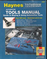 Haynes Automotive Tools Manual Guide to Buying Using Automotive Tools MN2711