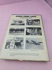 GERMAN COMBAT PLANES, 1914-1945, WAGNER,1200 PHOTOS, 400 HARDBOUND PAGES 1971