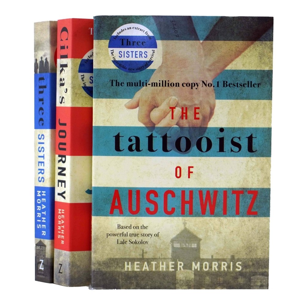The Tattooist of Auschwitz By Heather Morris 3 Books Collection Set -Fiction-PB