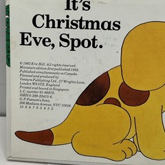 Spot’s First Christmas Hardcover by Eric Hill