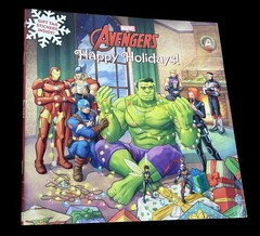 Marvel Avengers Happy Holidays! 2016 Christmas Storybook Gift Tags Disney Press