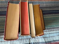 lot of vintage Chaucer, Tolstoy, Flaubert, Hardy hardcover books