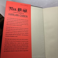 Harlan Coben Lot (2) Tell No One & Live Wire HB w/ covers First Ed