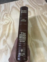 The Open Bible Expanded Edition American Standard Nelson 1985 Bonded Leather