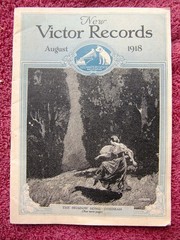 New VICTOR RECORDS Aug 1918 VICTOR HERBERT Amercian Fantasie Victrola CATALOG