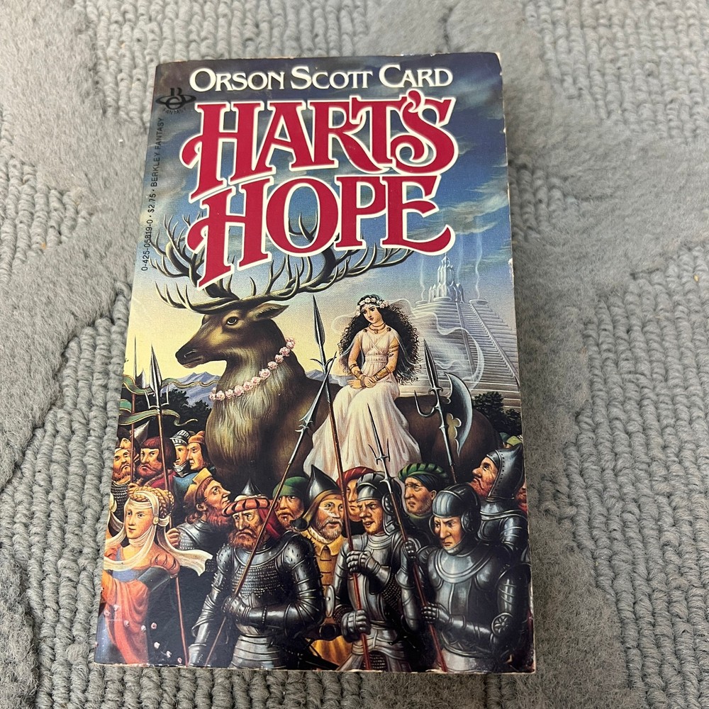 Hart’s Hope Fantasy Paperback Book by Orson Scott Card from Berkley 1983