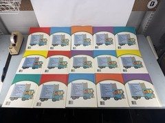 1989 On My Way With Sesame Street Books Complete Set 1-15 CTW Funk & Wagnalls