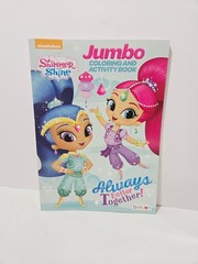 NEW Shimmer & Shine Coloring & Activity Book Always Better Together!