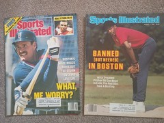 Lot of 12 Vintage BOSTON RED SOX Sports Illustrated Magazines WORLD SERIES