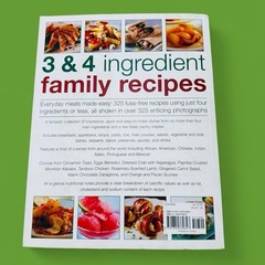 3 & 4 Ingredient Family Recipes Jenny White Easy Cookbook 325 Recipes FREE SHIP