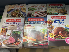 Lot of 6 TASTE OF HOME ANNUAL RECIPES Cookbooks – 2012 2013 2014 2015 2016 2017