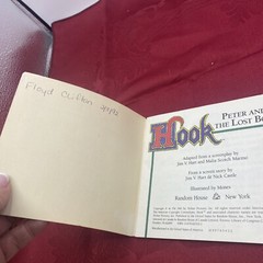 Hook PETER AND THE LOST BOYS (MINI STORYBOOK) By Jim Hart 1991 Paperback