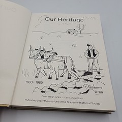 Our Heritage 1883-1980 Sheyenne Area North Dakota HC Herald Press history