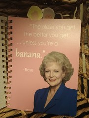 NEW – Golden Girls Spiral Spiral Notebook with Bookmarks – 96 Pages