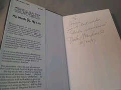 My Music & My Life (SIGNED) by William Warfield w Alton Miller (Sagamore, 1991)