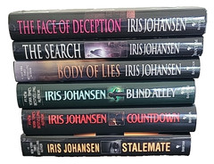 Lot of 6, Iris Johansen, Eve Duncan Series, 1, 3-7, HCDJ, 1st editions
