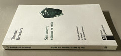 (in French & German) Sur la terre comme en enfer by Thomas Bernhard (2012/SC) LN