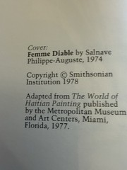 Smithsonian Institution The World of Haitian Painting Paperback 1978 Illustrated