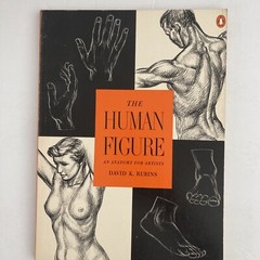Drawing Book Lot: Head & Figure, Anatomy, The Human Head, Burne Hogarth, VG Cond
