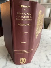 Book Genealogy History Missouri Illustrated Hickory Polk Cedar Dade Barton 1889