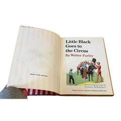 Lot Of 2 Little Black, a Pony & Goes To The Circus Farley HC Beginner Books