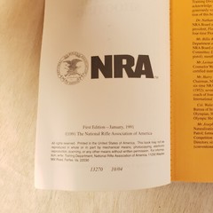 The Basics of Pistol Shooting January 1991 NRA Vintage 1st Edition 123 pages