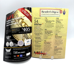 Reader’s Digest LARGE Print Magazine Holiday Magic (December 2025 Issue)