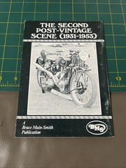 The Second Vintage Racing Scene 1931-53 Bruce Main-Smith 1978 PB 64 Pages