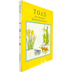 Toad by Anne Rockwell illustrated by Harlow Rockwell – Hardcover Book 1972