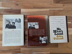 Lot of 3 John Toland Book: The Last 100 Days & The Rising Sun & No Man’s Land