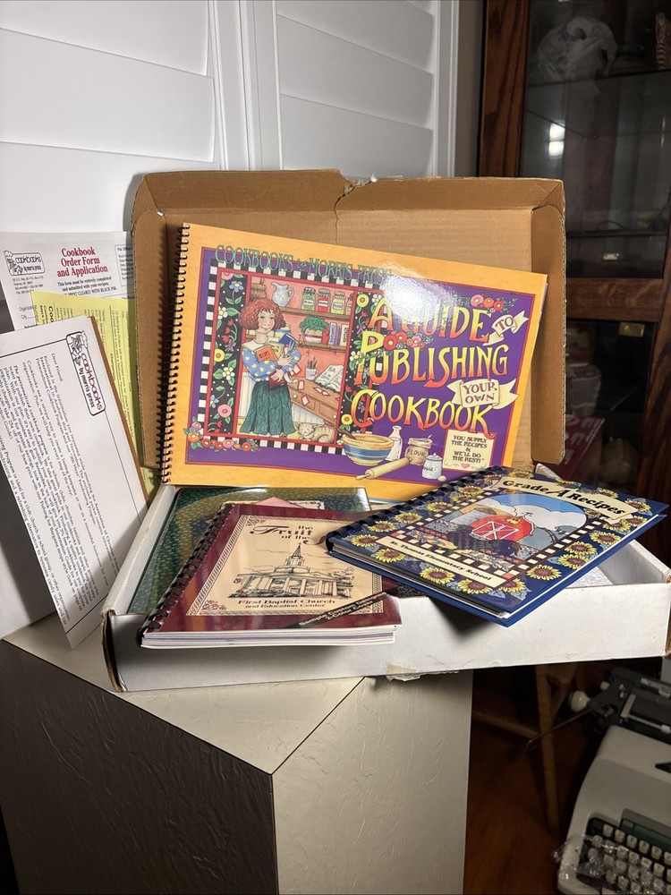 Vintage 5 Cookbook Set by Morris Press (Box Set, Brand New) 300 Ways Veggies