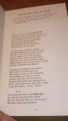 Kentucky Derby Poems 1875 to 1975 by James O. Nall 160 Pages RARE