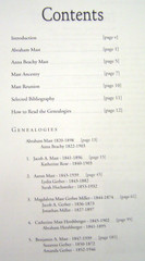 Descendants of Abraham & Anna (Beachy) Mast Amish Family History Genealogy Book