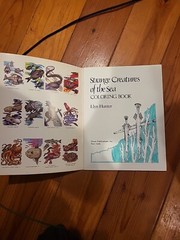 Strange Creatures of the Sea Coloring Book by Llyn Hunter (1991, Trade…