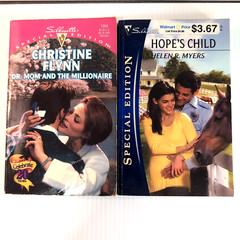 Contemporary Romance Paperback Book Graham Rimmer Flynn Mallery Jackson 15x