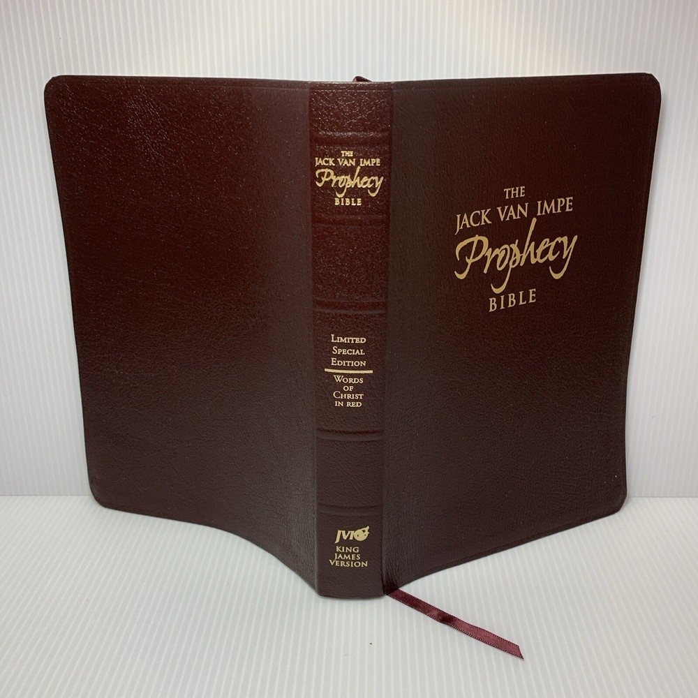The Jack Van Impe Prophecy Bible, KJV Red Letter Limited Special Edition Leather