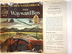 THE WAYWARD BUS by JOHN STEINBECK-1st Ed-1st Pr-1947-$2.75 Dust Jacket-Complete