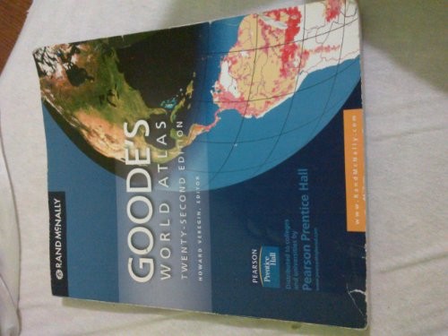 Goodes World Atlas (22nd Edition) – Paperback By Rand McNally – GOOD