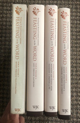 Feasting On The Word,” for Lectionary Year B: Lot includes HC Vols. 1, 2, 3, 4