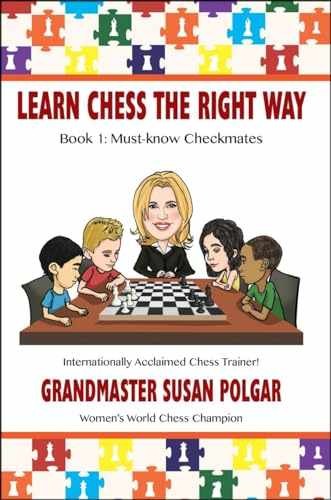 Learn Chess the Right Way: Book 1: – Paperback, by Polgar Susan – Very Good