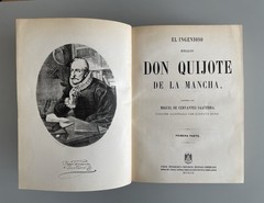 El Ingenioso Don Quijote de la Mancha. Two Volumes. 1949 Gustavo Dore ill.