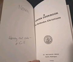A Lenten Cookbook for Orthodox Christians St. Nectarios American Orthodox Church