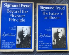 Freud 6 Book Vtg Lot – Psychoanalysis, Love, Pleasure, Illusion, Moses, Dreams