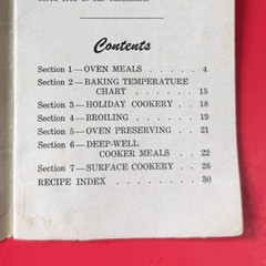 Good Meals the Electrical Way ~ Gulf Power Company Recipe Booklet ~ 31 Pages