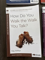 6 Kay Arthur Six Week 40 Minute No Homework Bible Study Books Precept Ministries
